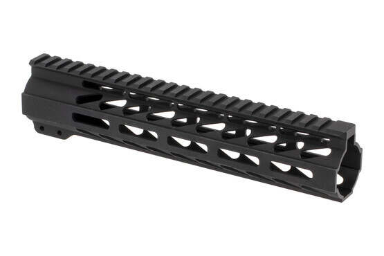 Ghost Firearms 10" free float M-LOK handguard for the AR-15 with black anodized finish and no logos.